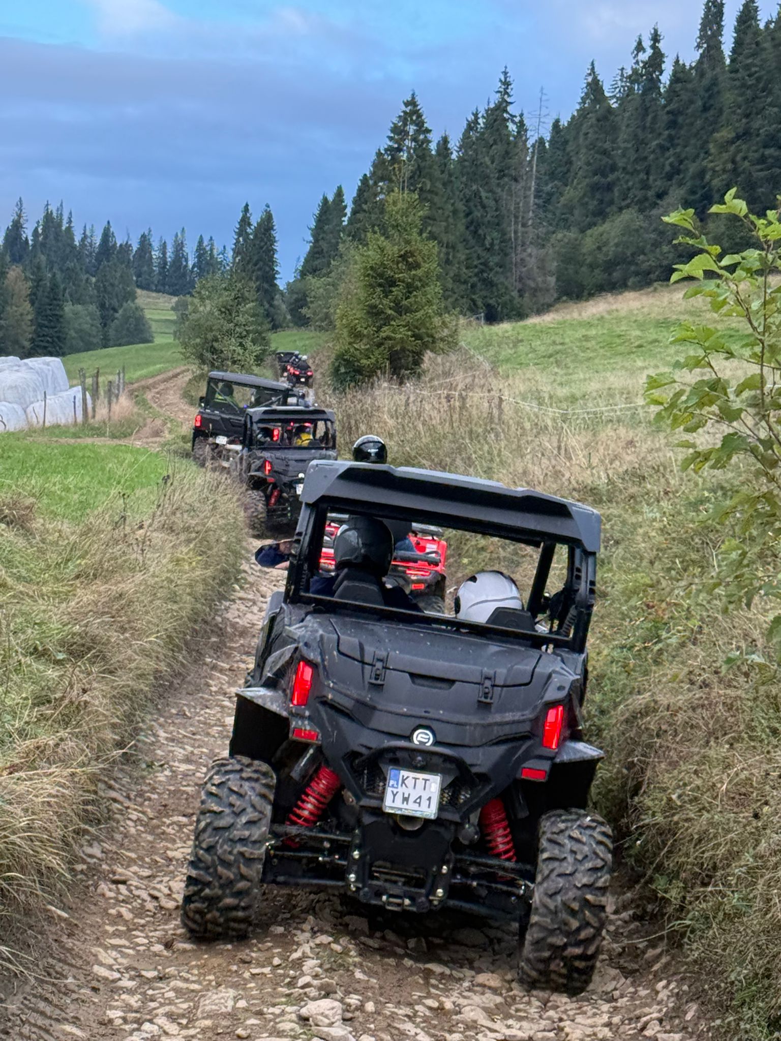 Kawalerski na quadach na Podhalu