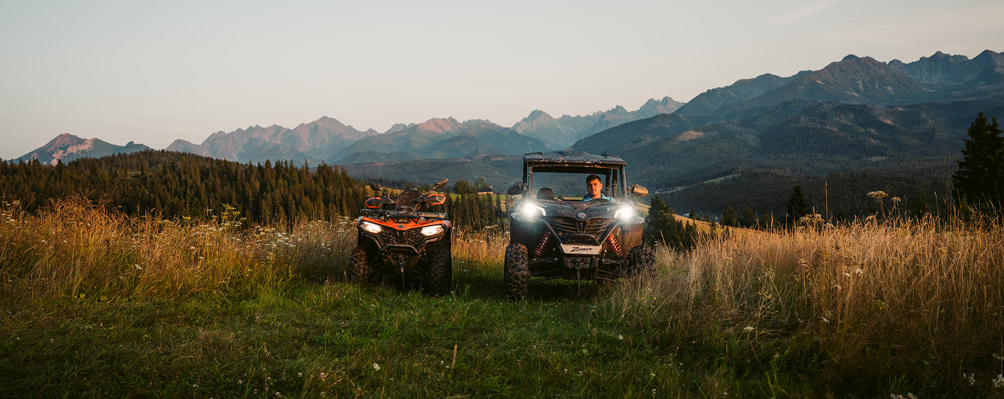 Podhale Adventure widok na natry