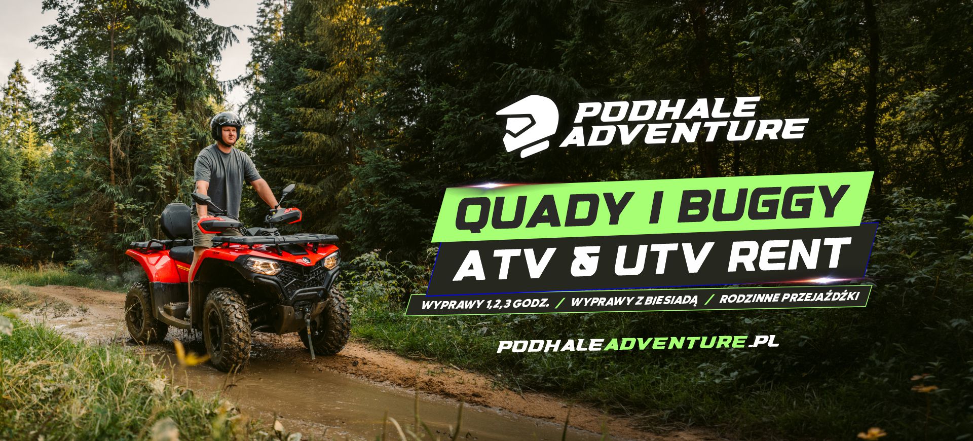 Podhale Adventure wypożyczalnia quadów Zakopane